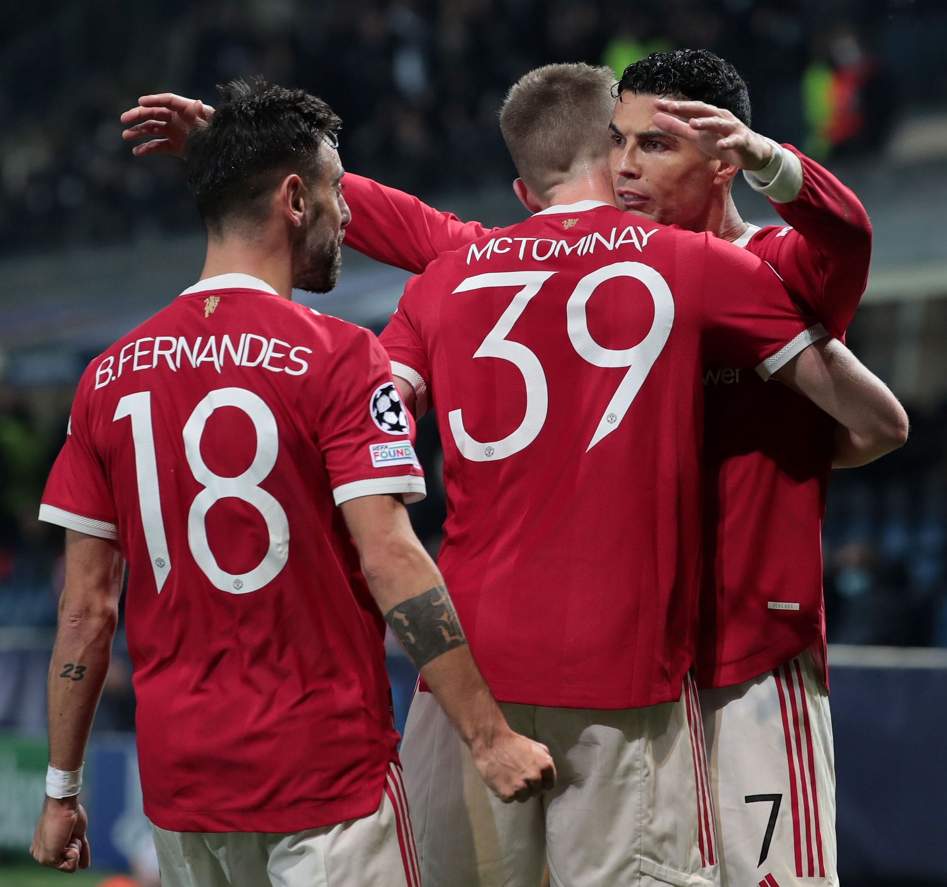 Manchester United played out a 2-2 draw with Atalanta in the Champions League on Tuesday
