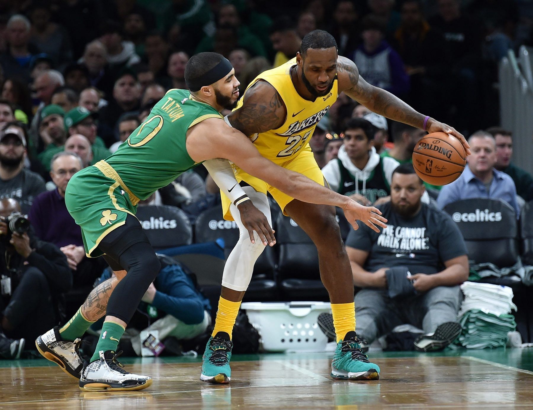 LeBron James could lead the Los Angeles Lakers tonight against the Boston Celtics [Photo: Lakers Daily]