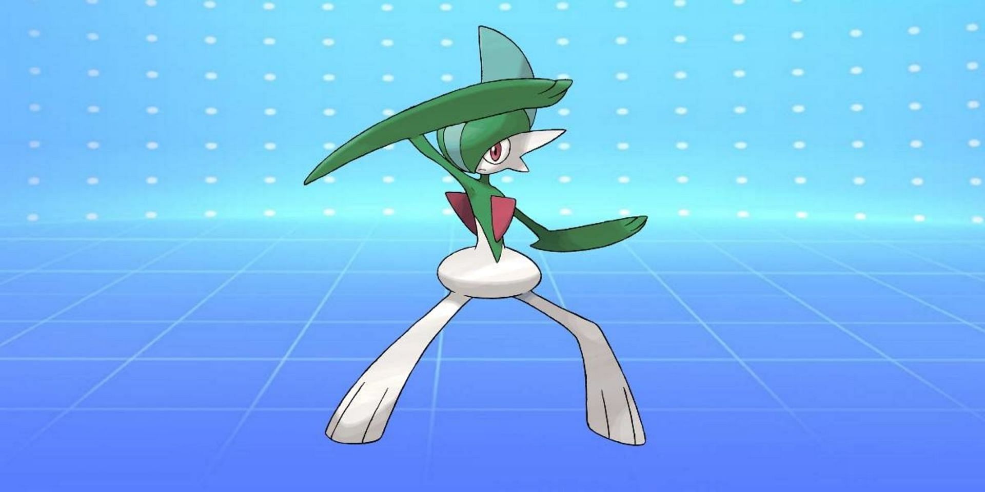 Gallade is one of the final evolutions of Ralts and Kirlia, the other being Gardevoir (Image via The Pokemon Company)