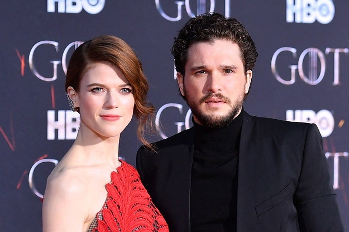 Kit Harington and Rose Leslie tied the knot in 2018 (Image via Getty Images)