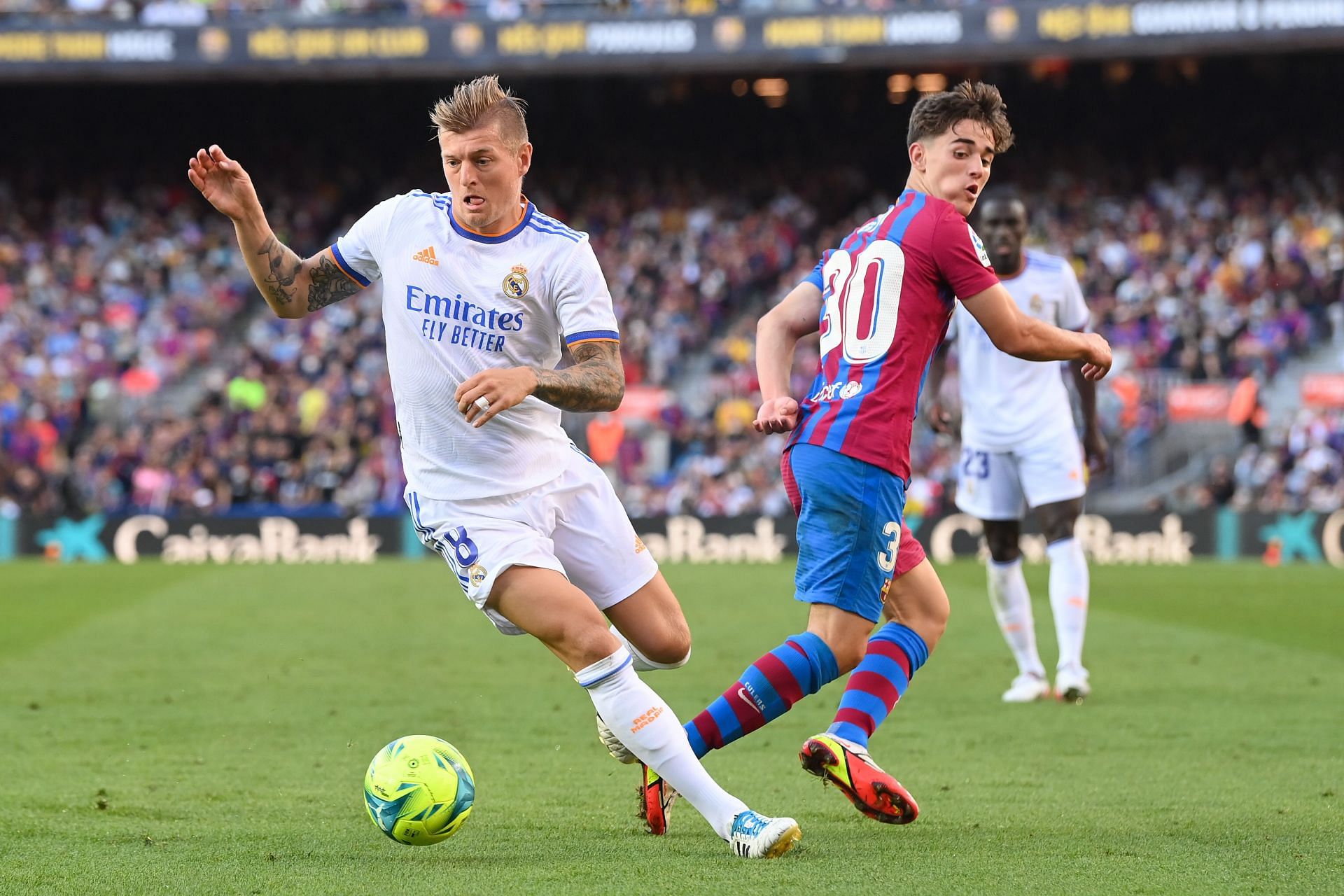 Toni Kroos in action for Real Madrid