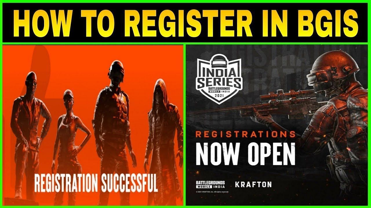 Knowing how to register in BGIS 2021 (Image via YouTube: MAUT VIRUS GAMING)