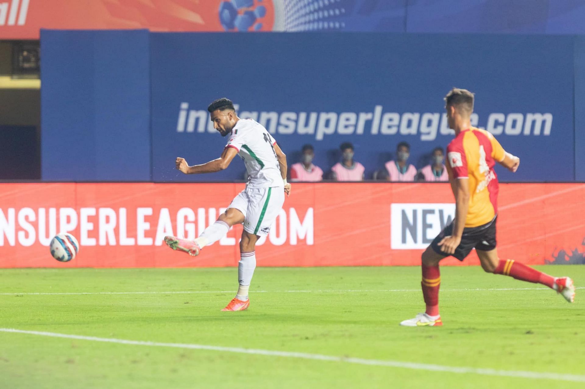 Manvir had a brilliant game (Image courtesy: ISL social nedia)