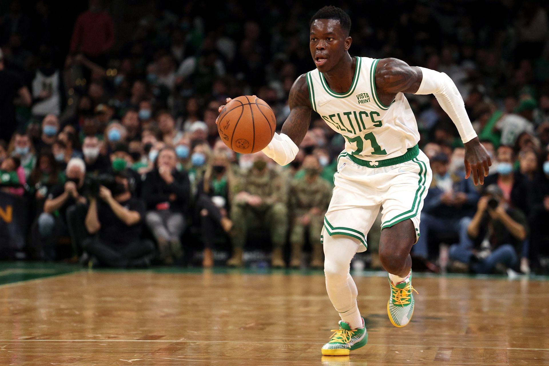 Dennis Schroder went off for a game-high 38 points in the Boston Celtics&#039; OT win against the Milwaukee Bucks.