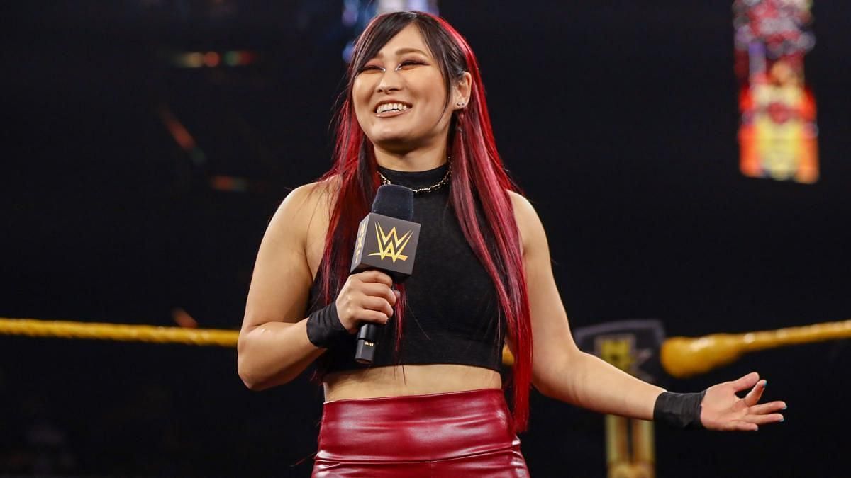 Io Shirai had a big announcement on NXT this week