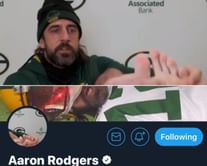Aaron Rodgers jumps on the 'COVID toe' bandwagon by changing his Twitter display pic