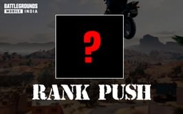 Which BGMI map is the best choice for rank push, and why?