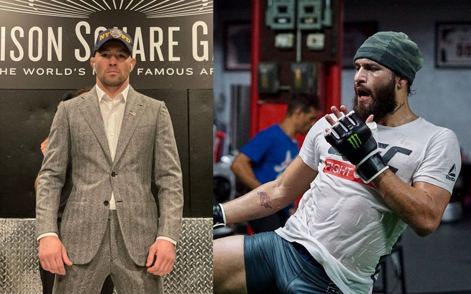 Colby Covington (left), Jorge Masvidal (right) [Images courtesy: @colbycovmma @gamebredfighter on Instagram]