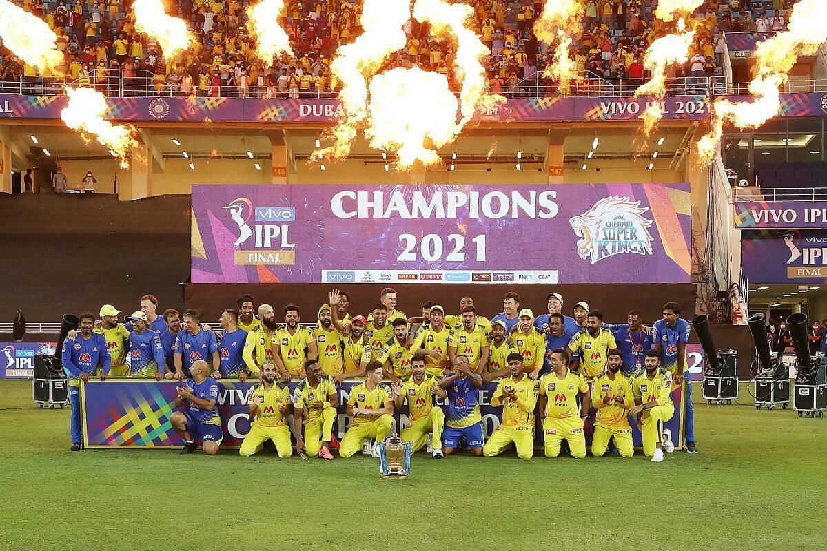 Chennai Super Kings clinched their fourth IPL title in 2021.