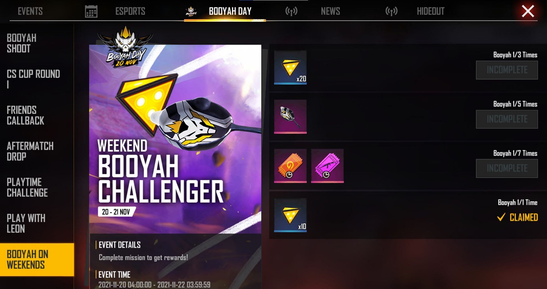 Free Fire's Booyah Day 2022 launches Trend+, new skin system - Dot Esports