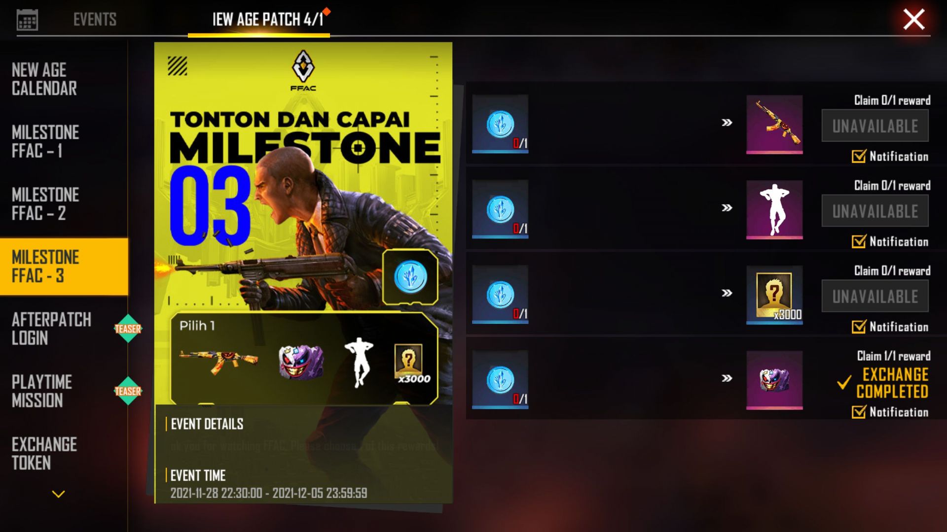 Garena Free Fire Redeem Code Today - Updated