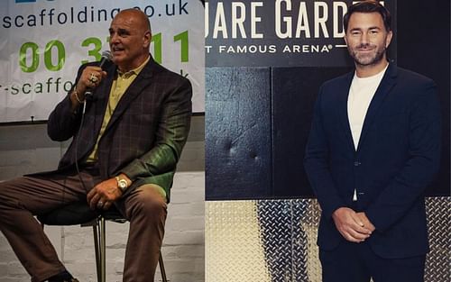 John Fury (left), Eddie Hearn (right) [Credits: @johnfury, @eddiehearn via Instagram]