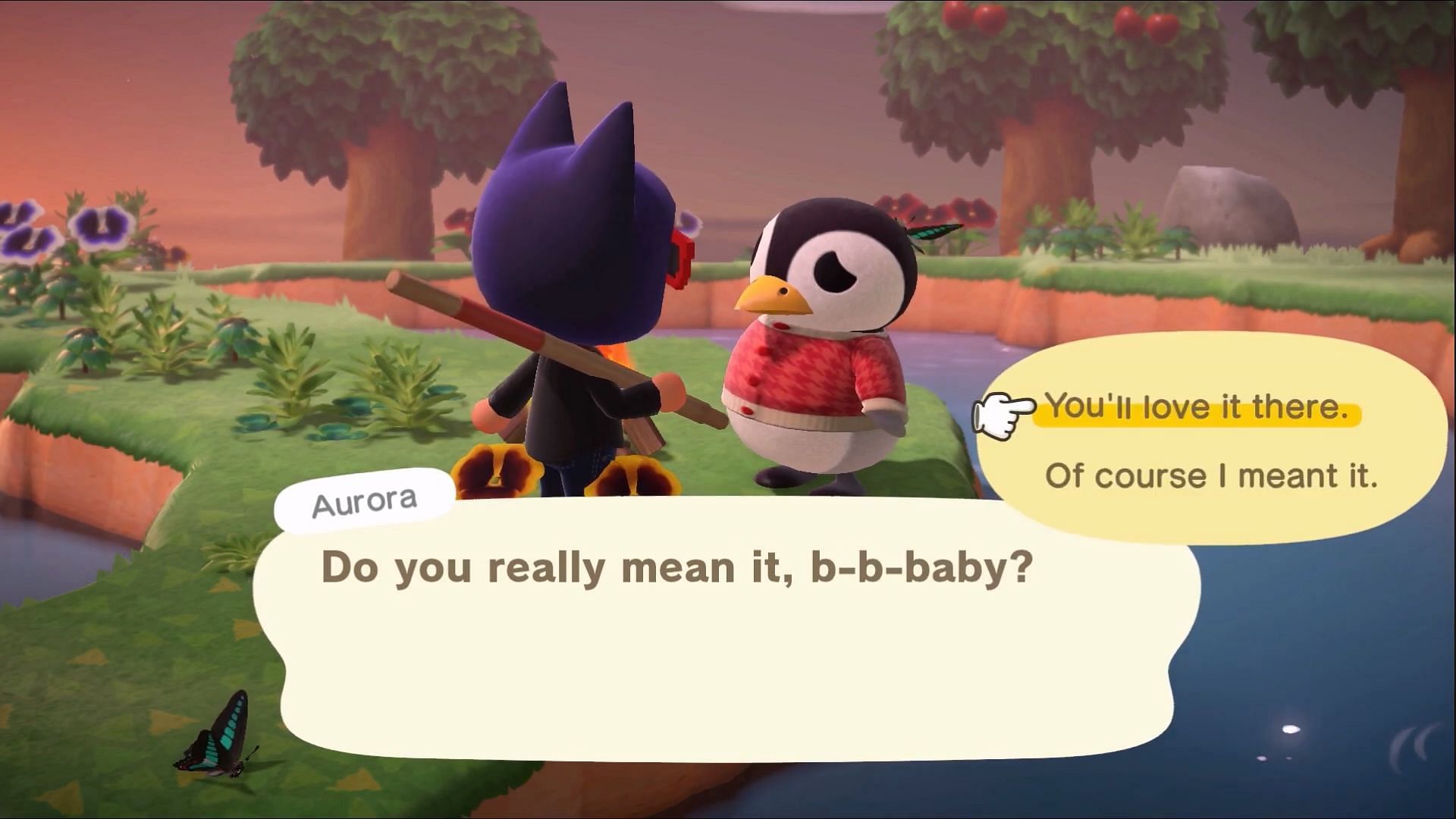 Villagers can have all sorts of catchphrases (Image via Nintendo)