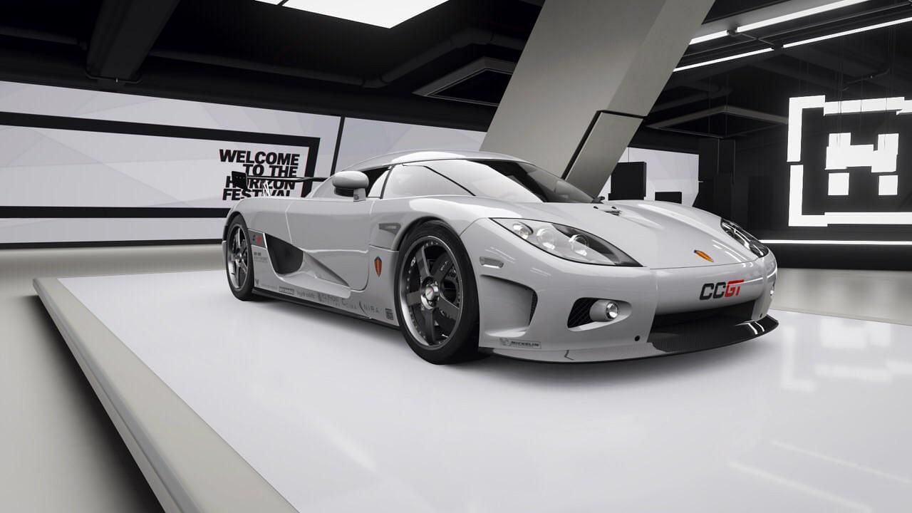 Koenigsegg CCGT is made for racing on roads (Screengrab from Forza Horizon 5)