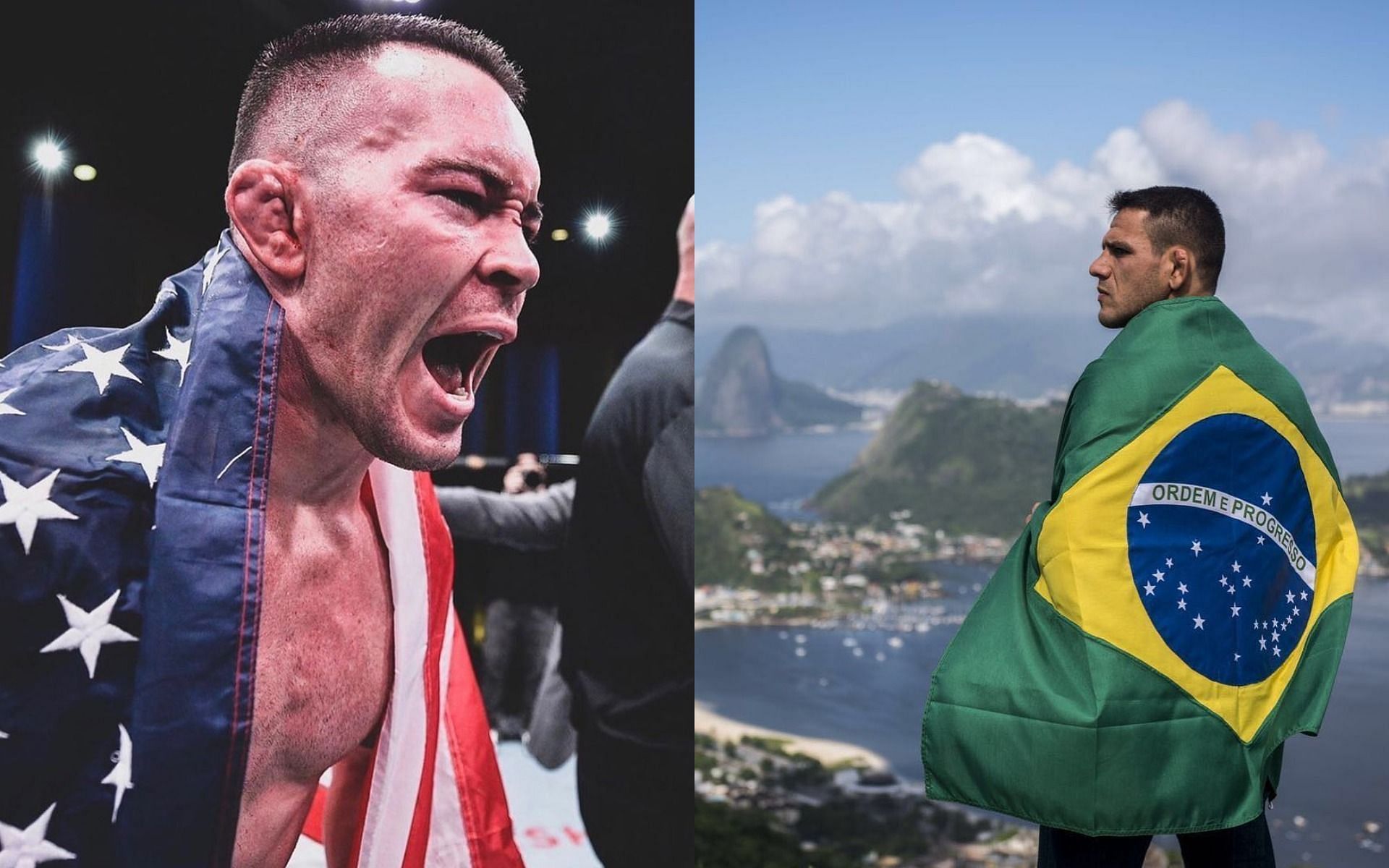 Colby Covington (left), Rafael dos Anjos (right) [Images courtesy: @colbycovmma @rdosanjosmm on Instagram]