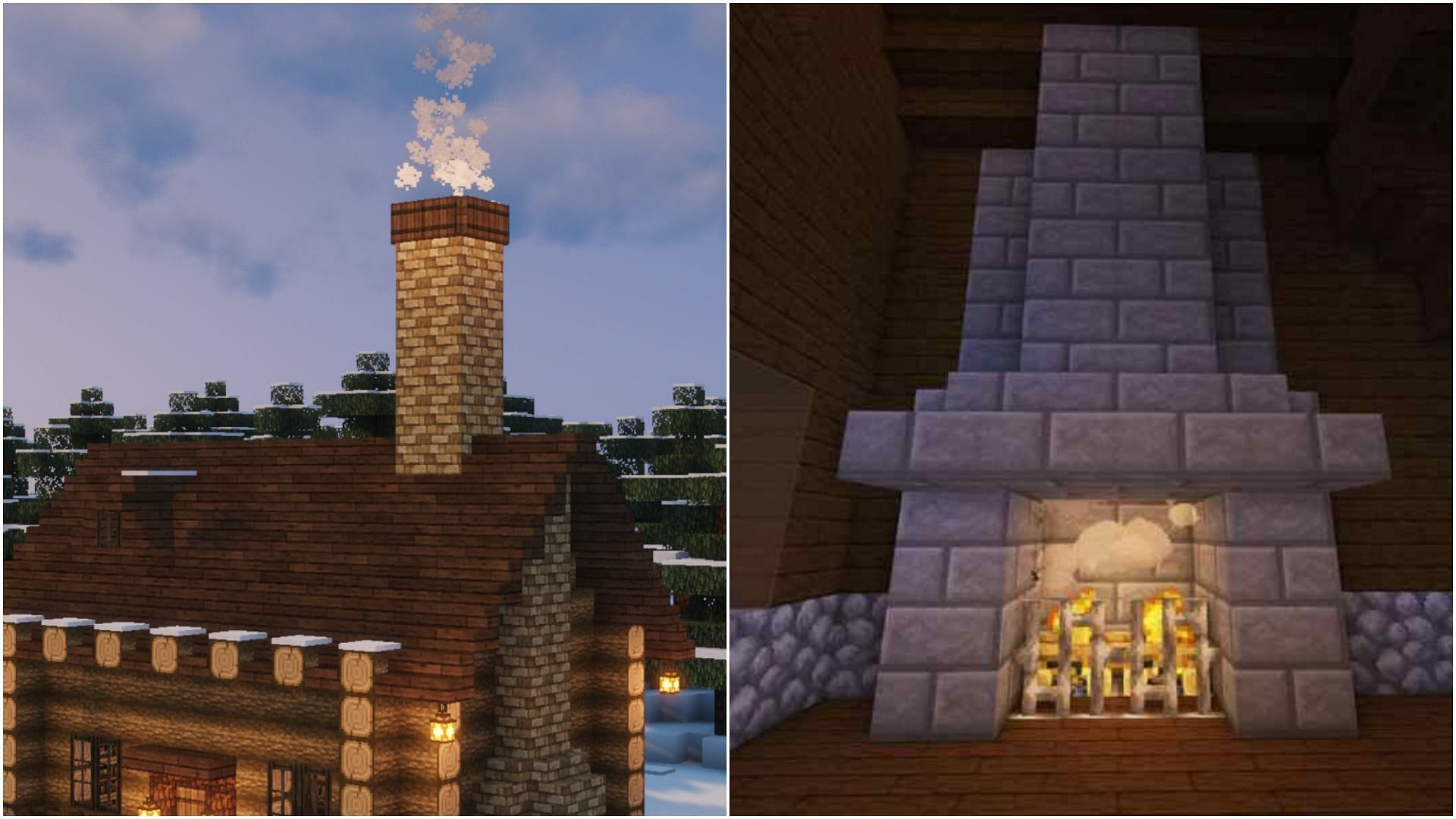 Chimney and fireplace (Image via Kelpie The Fox, YouTube)