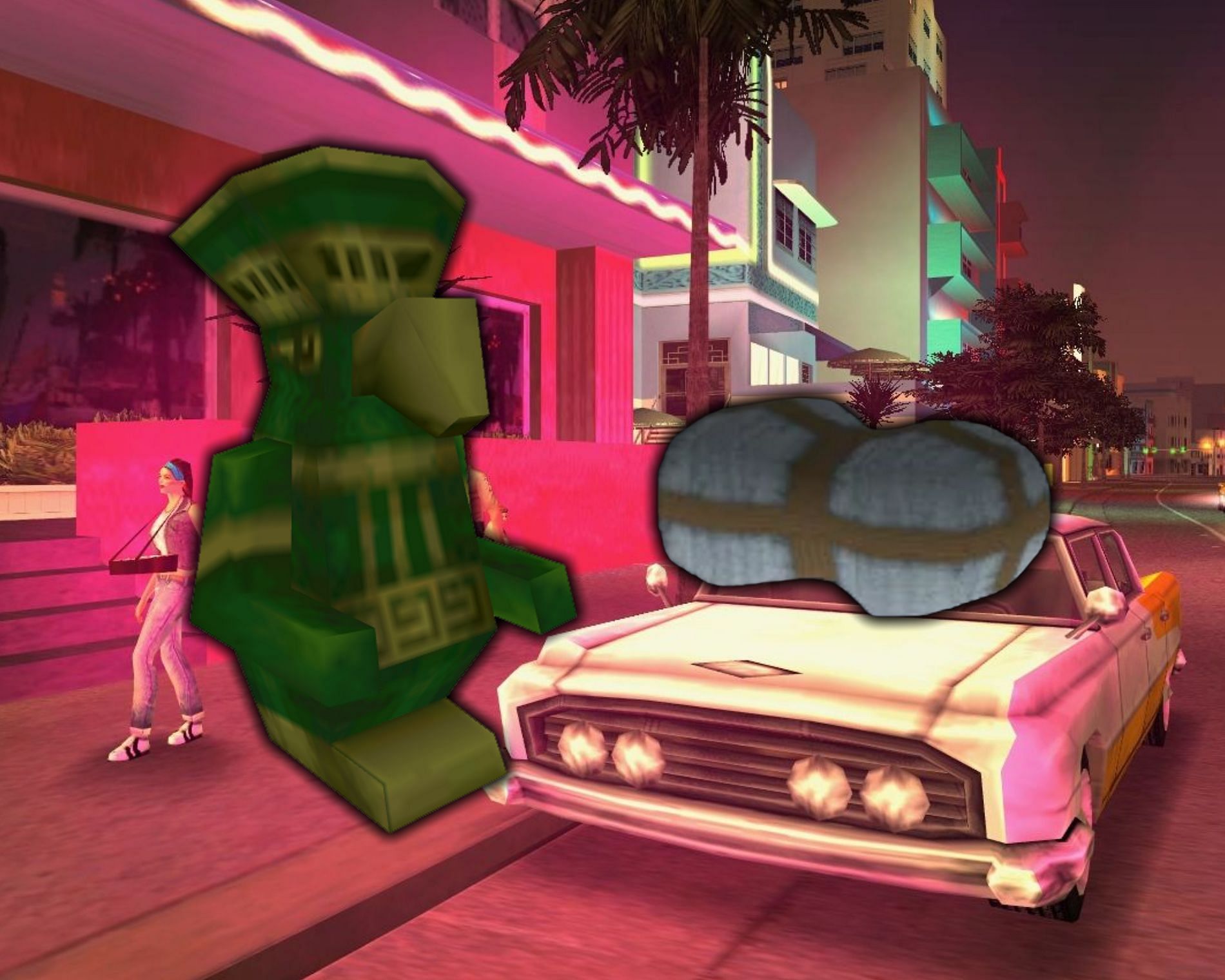 GTA Vice City and GTA 3&#039;s Hidden Packages (Image via Rockstar Games)