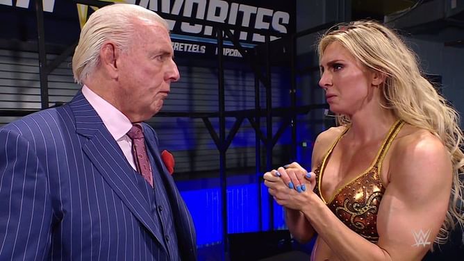 "I don't think I can keep up with her" - Charlotte to Ric Flair about match with top WWE star