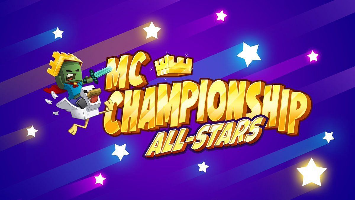 The official poster for the Minecraft Championship (MCC) All-Stars (Image via MCChampionship/Twitter)