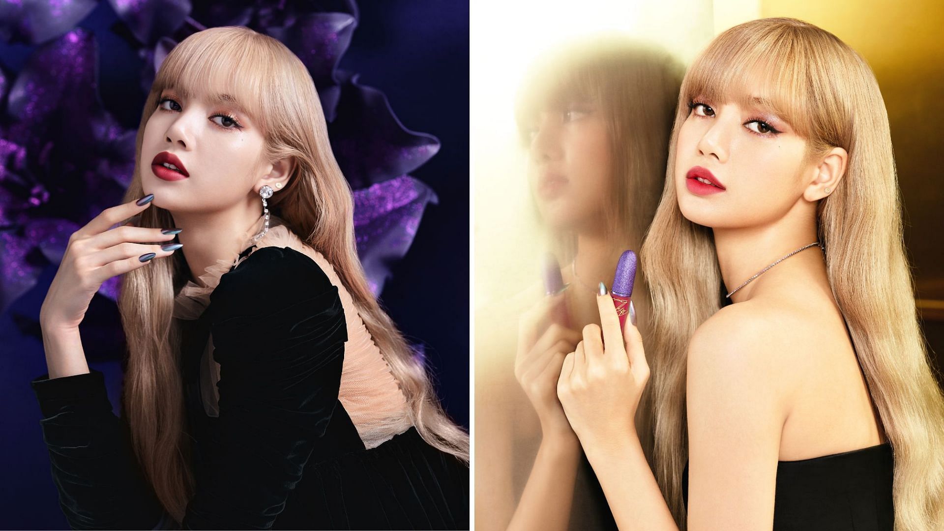 Promo stills of Lisa for M.A.Cx L collection (Image via MAC)