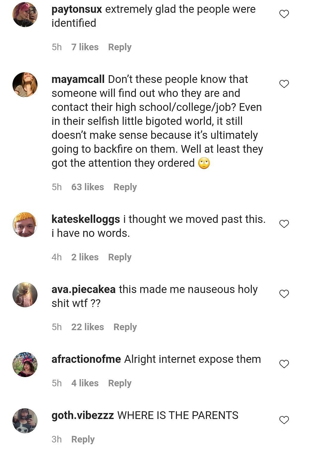Internet reacts to blackfacehypehouse account 2/2 (Image via defnoodles/ nstagram)
