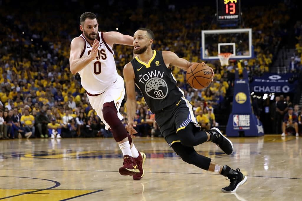 Steph Curry could miss the Golden State Warriors&#039; game against the Cleveland Cavaliers tonight [Photo: The Athletic]