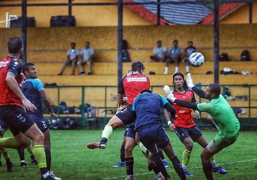 Hyderabad FC's pre-season encounter against Odisha FC (Source: Hyderabad FC Instagram)