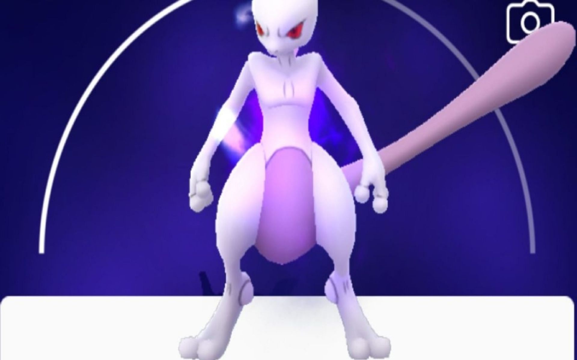 Shadow Mewtwo is one of several non-Ground Pokemon that do well against Mega Manectric (Image via Niantic)