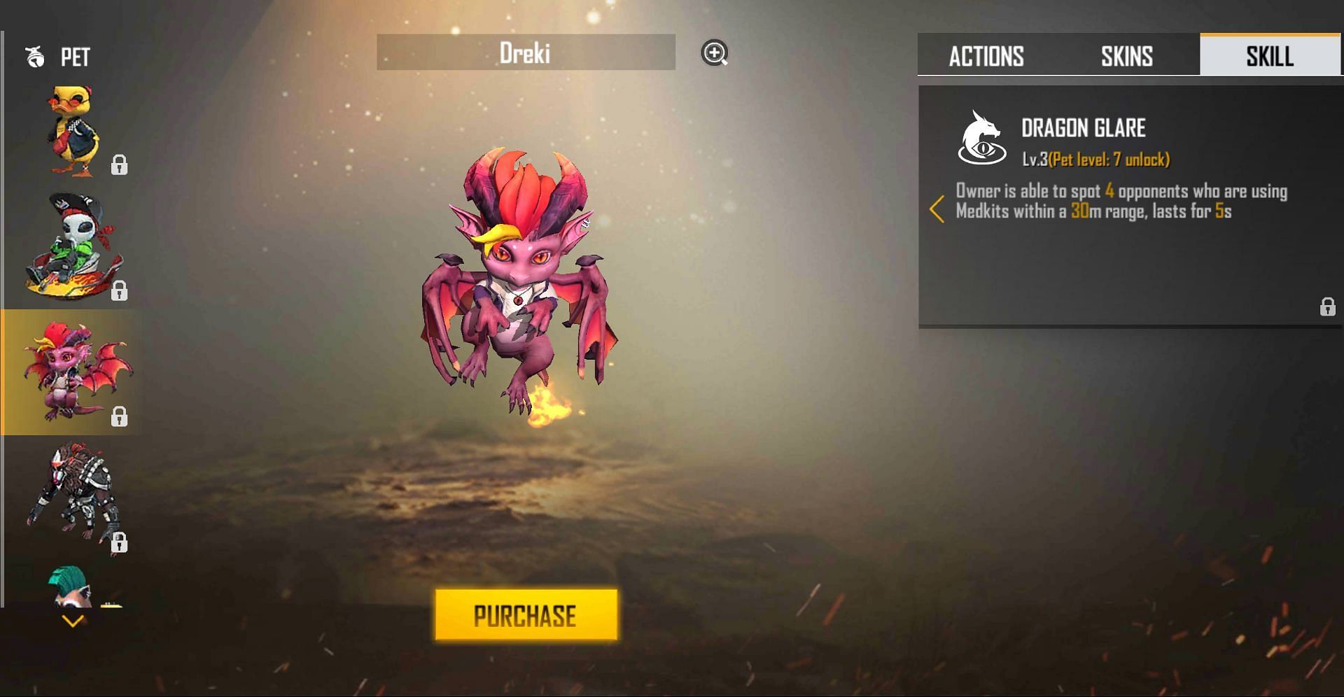 Dreki pet (Image via Free Fire)