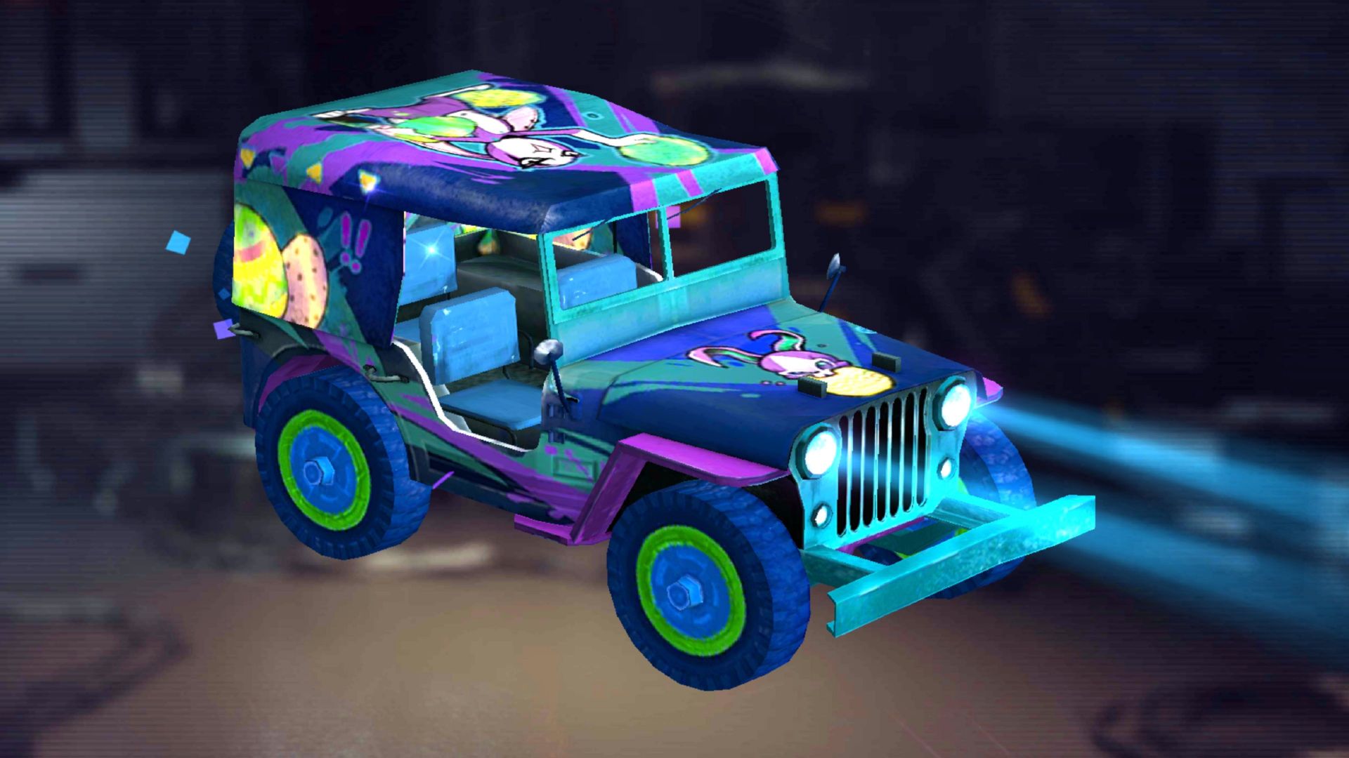 The car skin was up for grabs (Image via Garena)