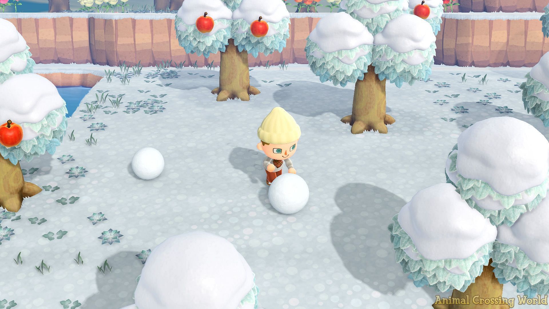 Snowfall affects a lot of gameplay in Animal Crossing (Image via Animal Crossing World)
