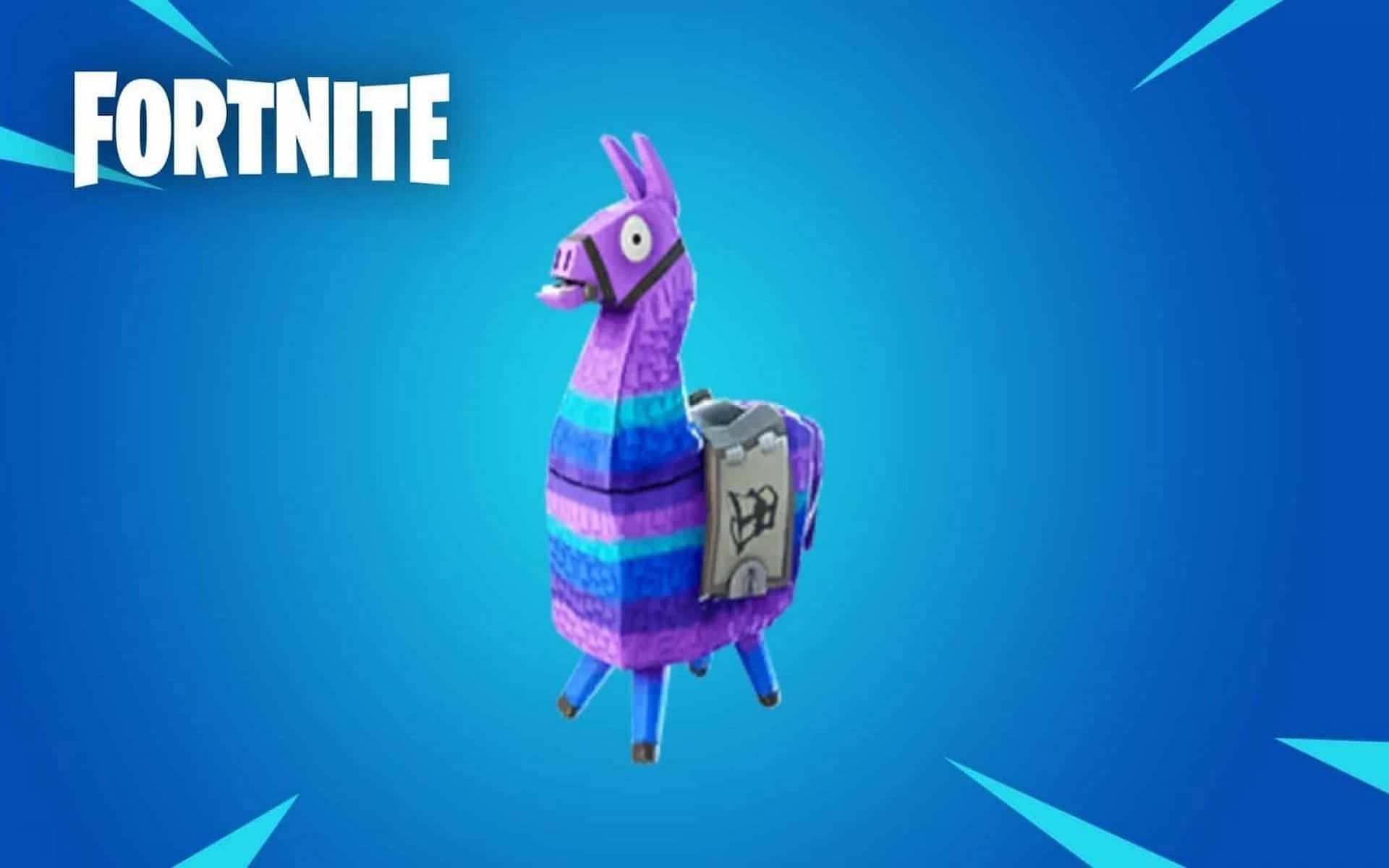 A Fortnite Loot Llama (Image via Epic Games)