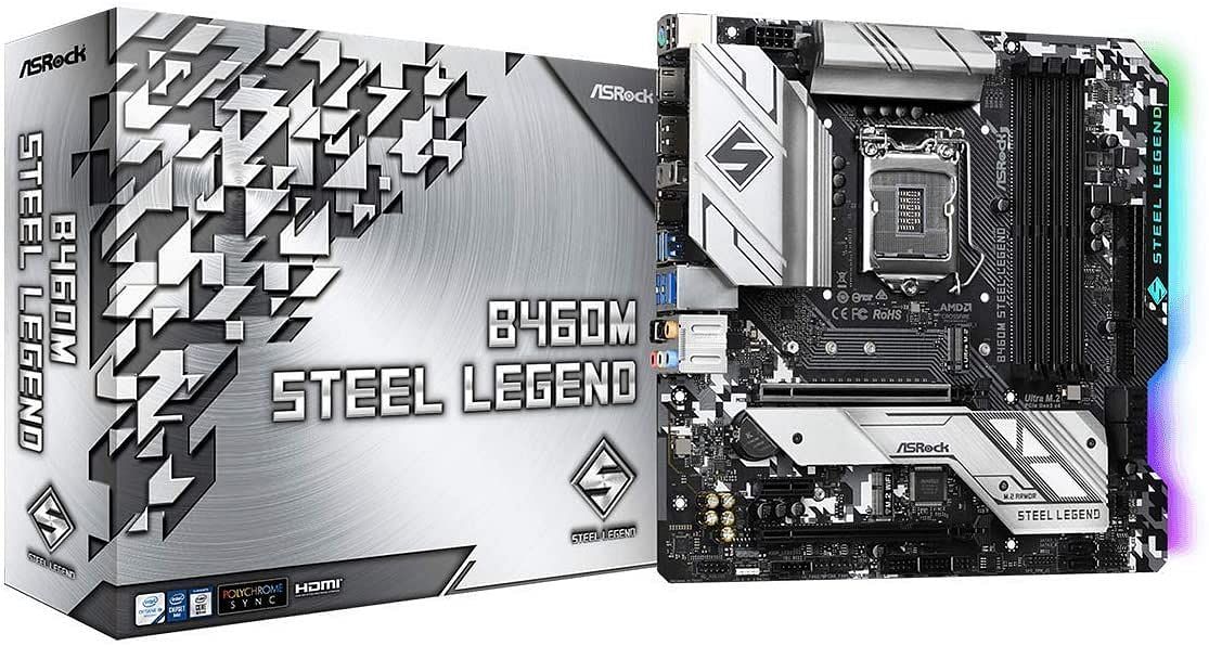 ASRock B460M Steel Legend (image via Amazon)