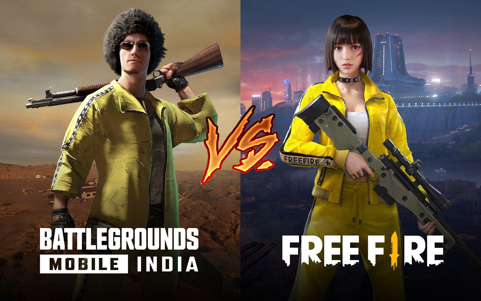 Top 7 differences between Free Fire and BGMI gunplay mechanics (Image via Sportskeeda)