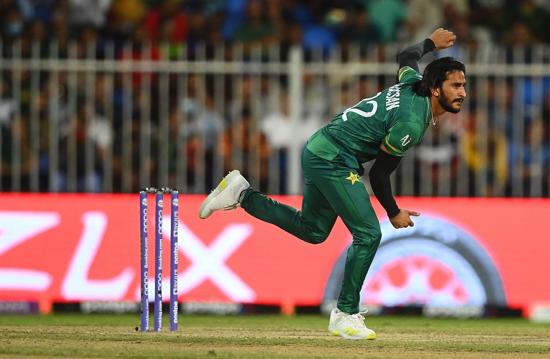 Pakistan pacer Hasan Ali. Pic: Getty Images