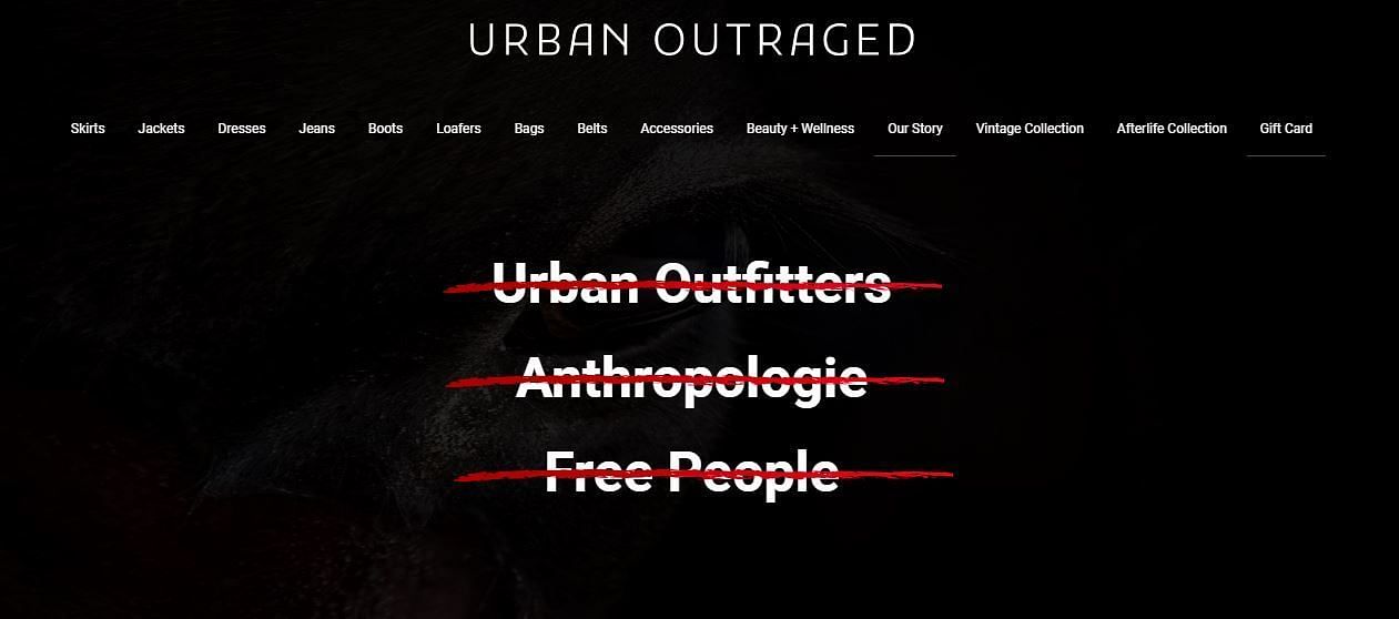 PETA&rsquo;s satirical &lsquo;Urban Outraged&rsquo; products took the internet by storm (Image via Urban Outraged)