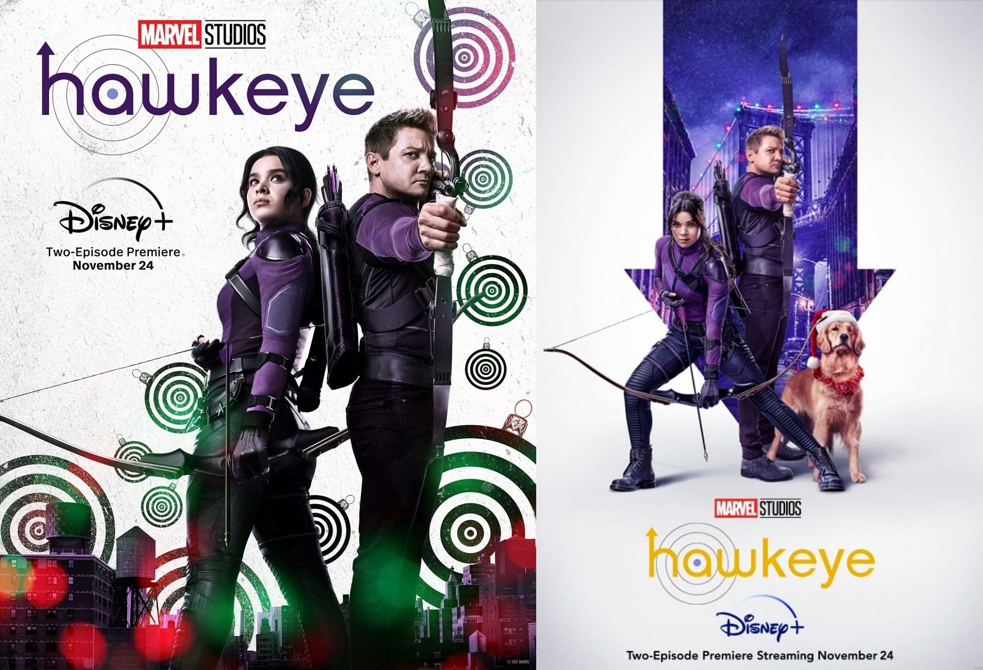 Hawkeye posters (Image via: Marvel Studios)