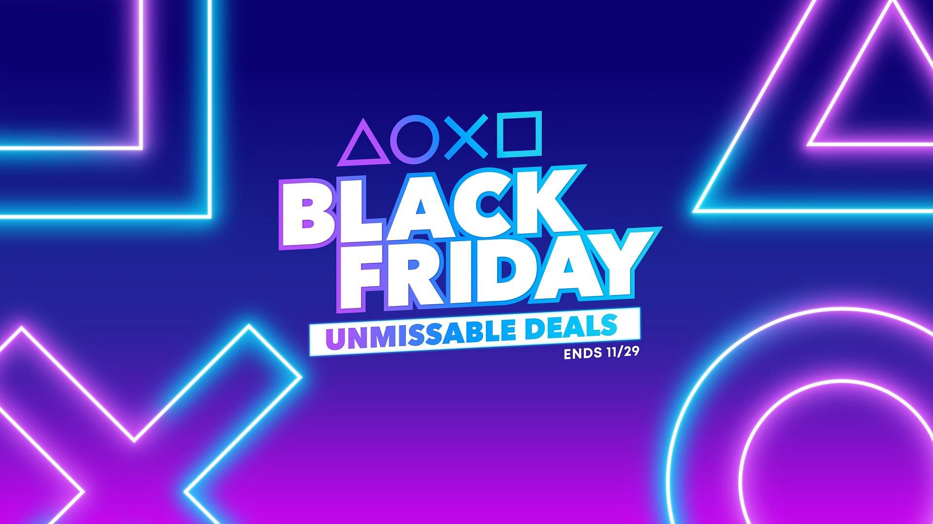 Black Friday has officially arrived a week early for PlayStation players. Image via Sony