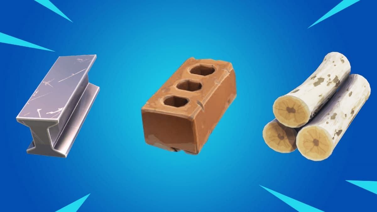 The base materials of Fortnite. (Image via Epic Games)