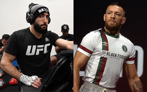 Belal Muhammad (left) and Conor McGregor (right) [Left photo via @bullyb170 on Instagram]