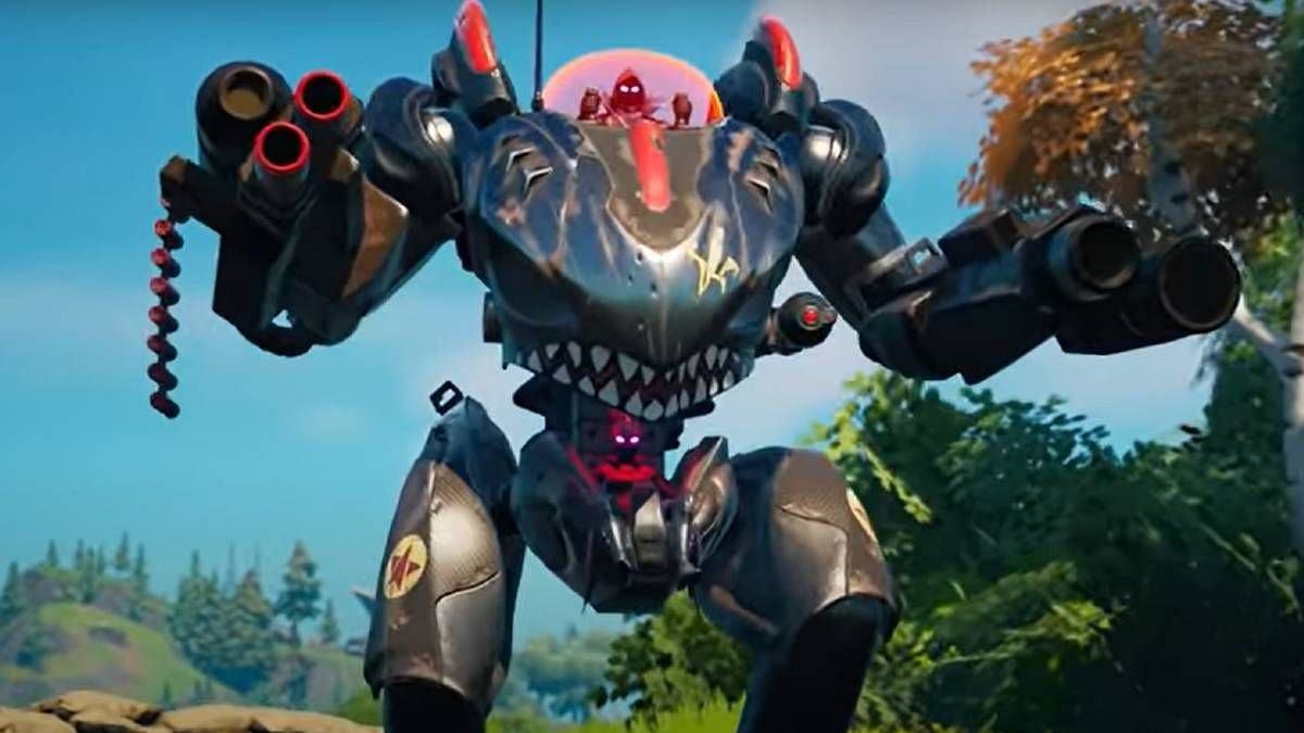 Mechs have returned to Fortnite and are already completely breaking the game. (Image via Epic Games)