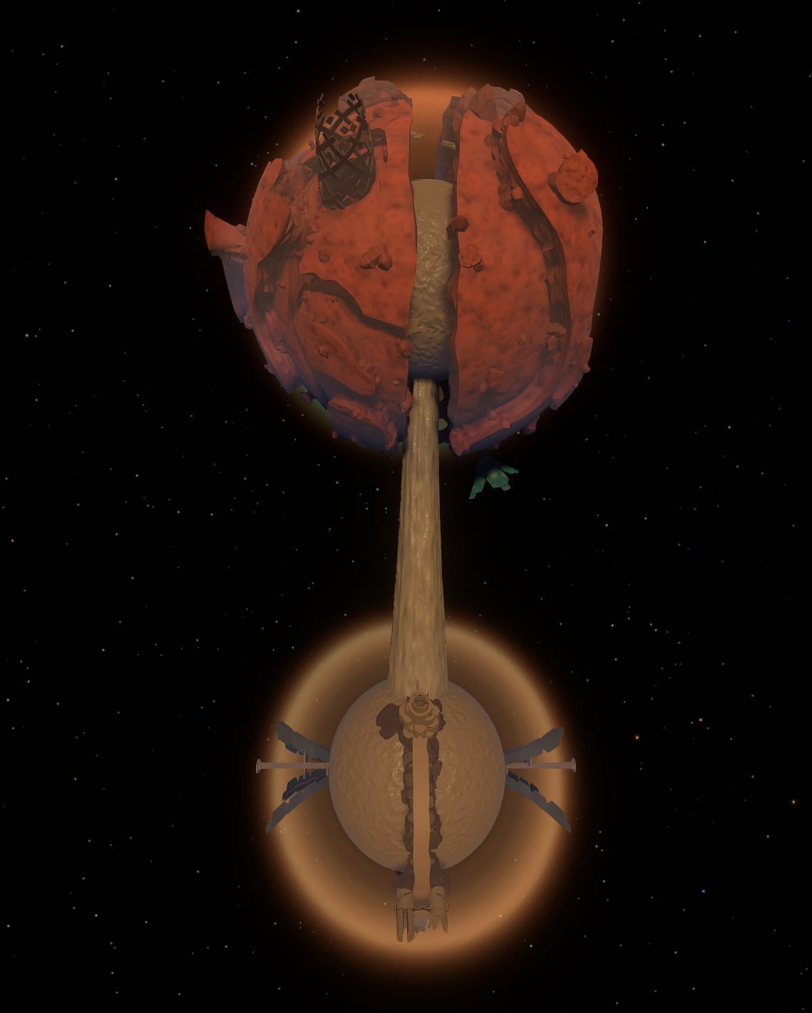 Hourglass Twins (Image via Outer Wilds)