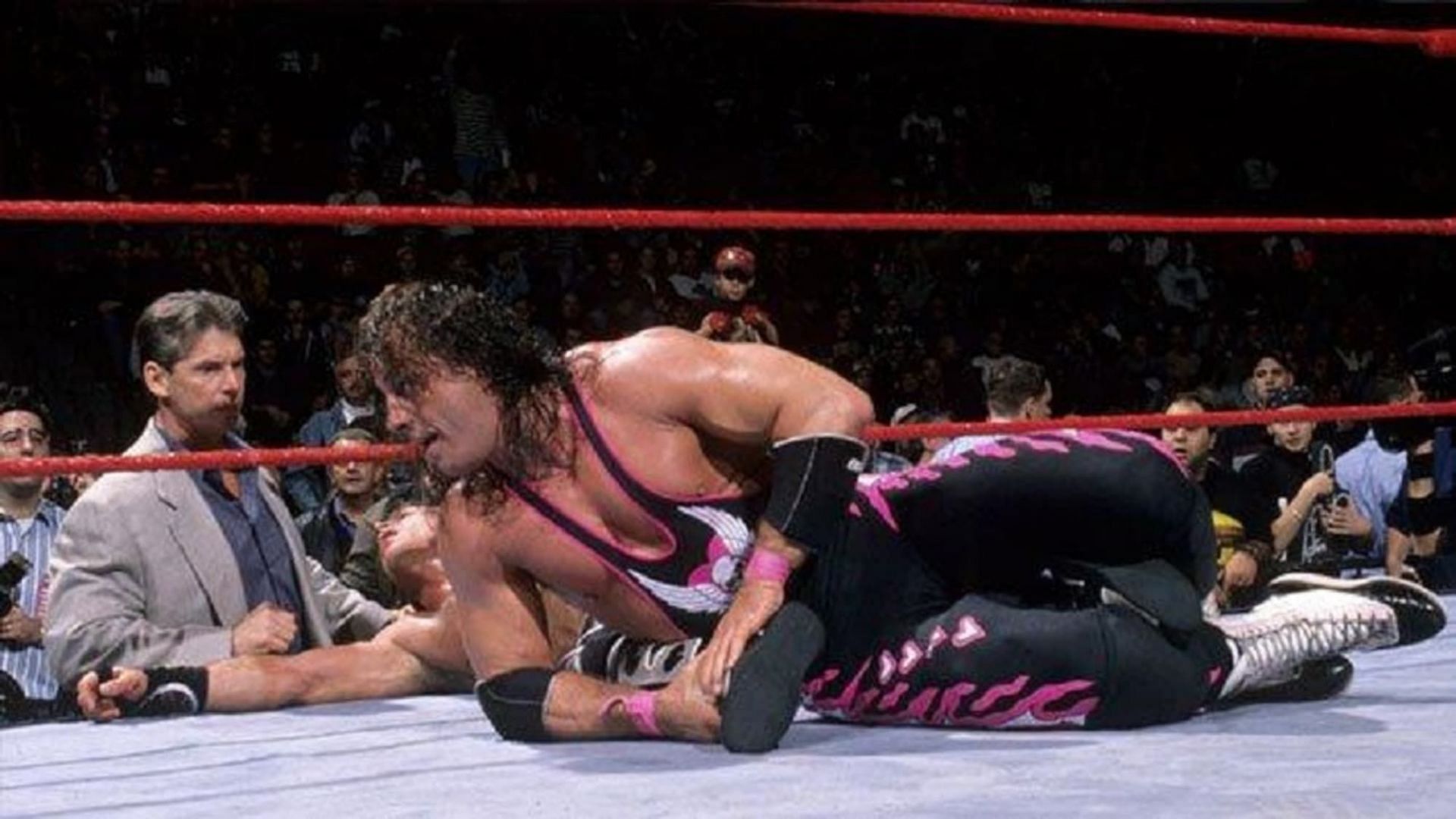 Bret &quot;Hitman&quot; Hart following what became known as the Montreal Screwjob