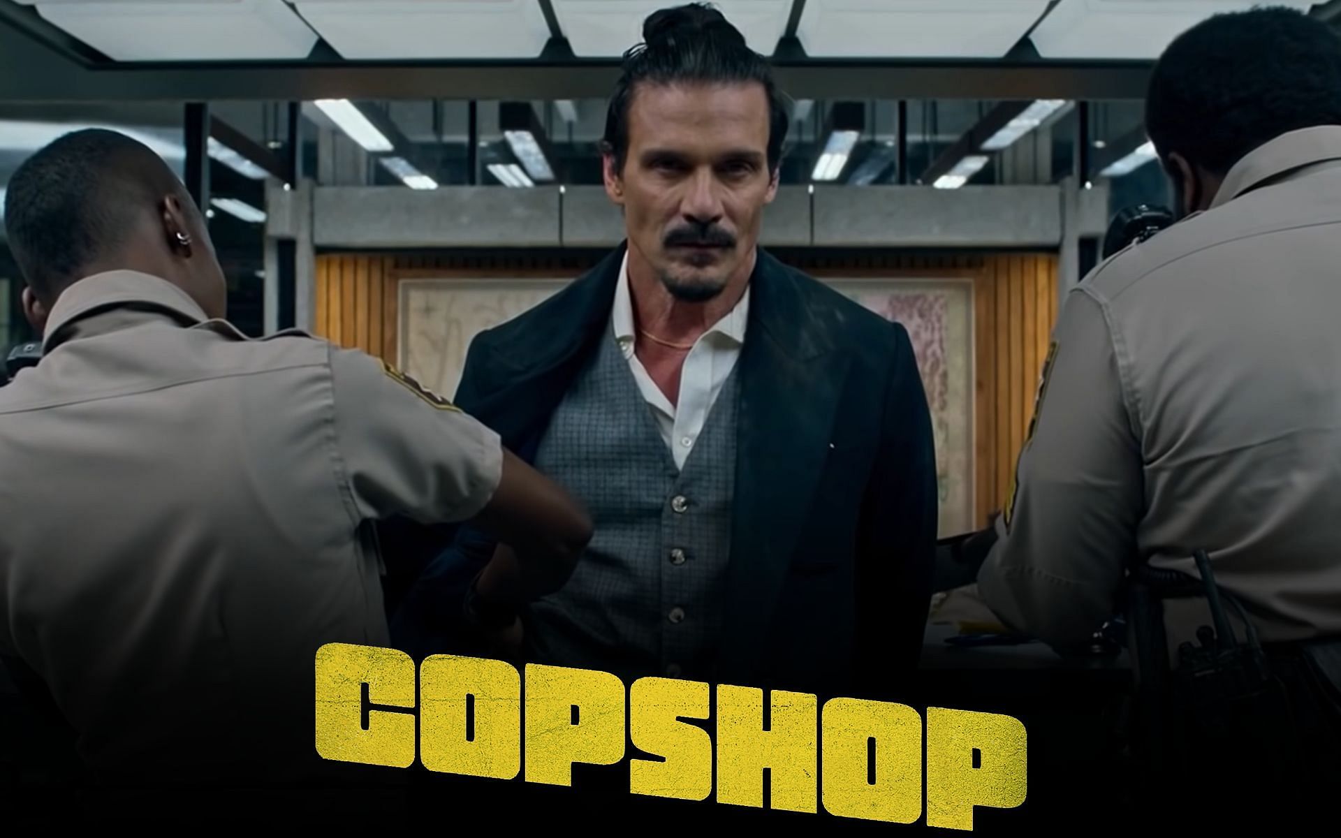 Frank Grillo as Teddy Muretto in Copshop (Image via ONE Media/ Youtube)