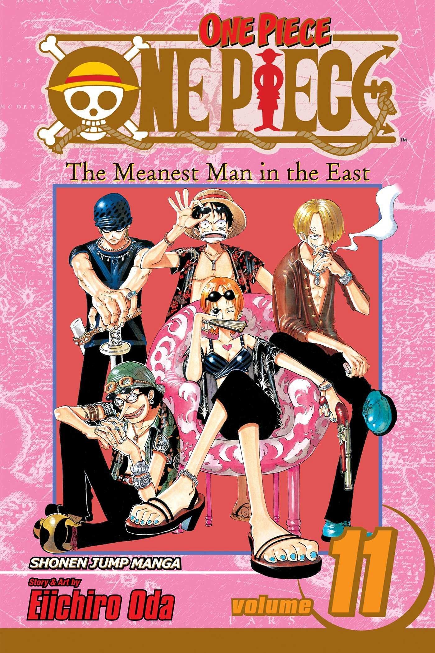 The cover art for One Piece Volume 11 (Image via Shueisha)