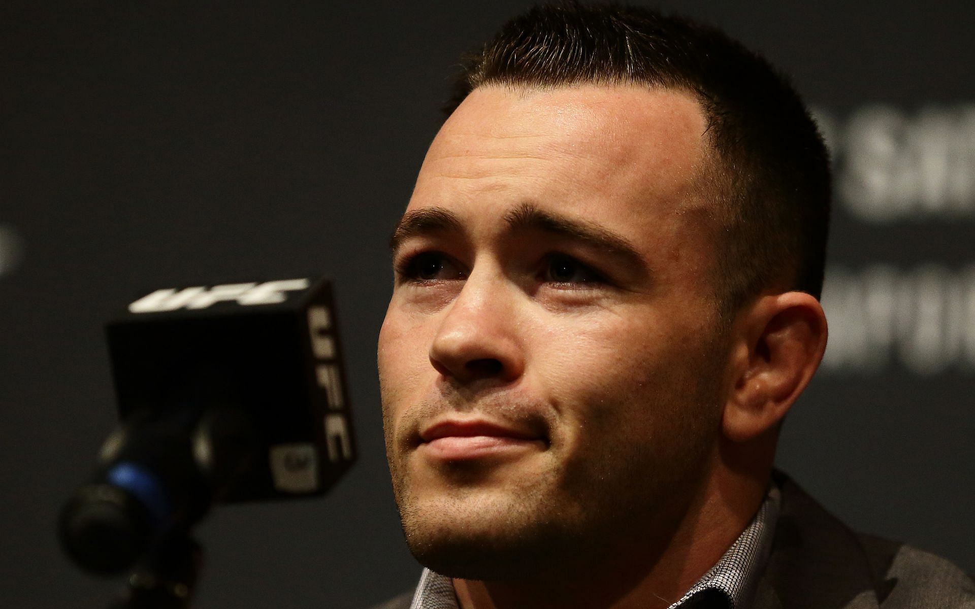 No.1 UFC welterweight contender Colby Covington at a press conference