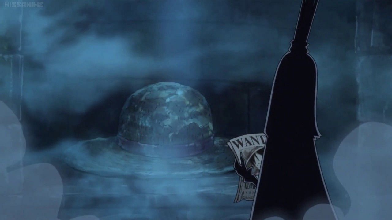 Im-sama&#039;s silhouette, as seen in the One Piece anime&#039;s Levely arc. (Image via Toei Animation)