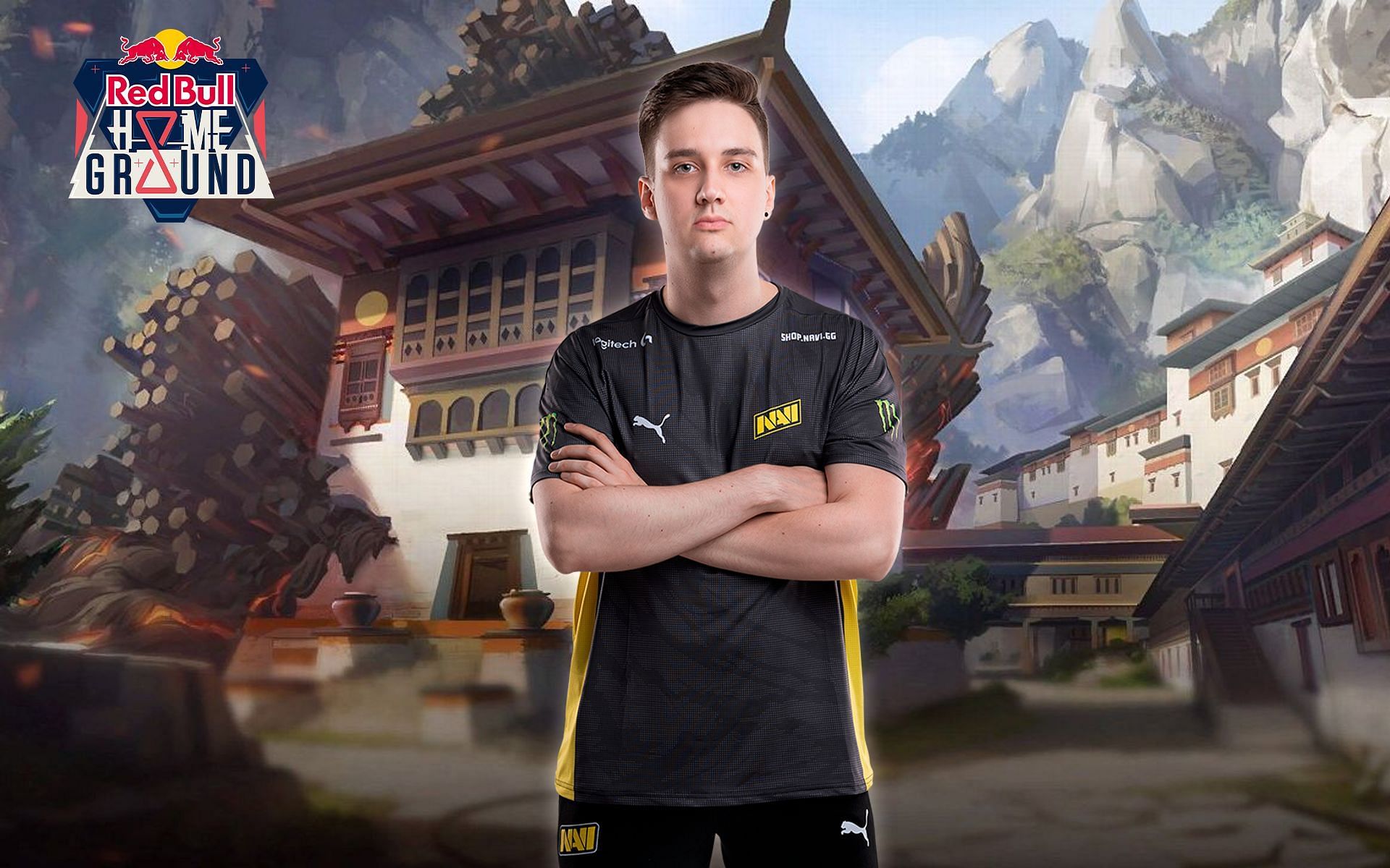 Vladyslav &quot;arch&quot; Svistov, the in-game leader of NAVI&#039;s Valorant roster. (Image via Sportskeeda)