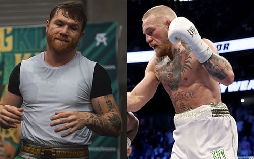 Canelo Alvarez has laughed off the idea of him boxing Conor McGregor in the future