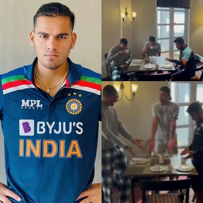 [Watch] Rahul Chahar leaves netizens in splits with his reaction to getting a good cup of tea in South Africa